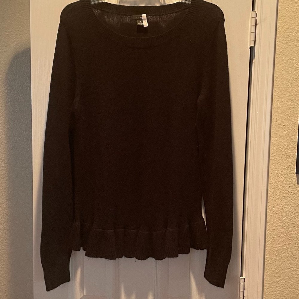 Halogen (Nordstrom) Black lightweight sweater